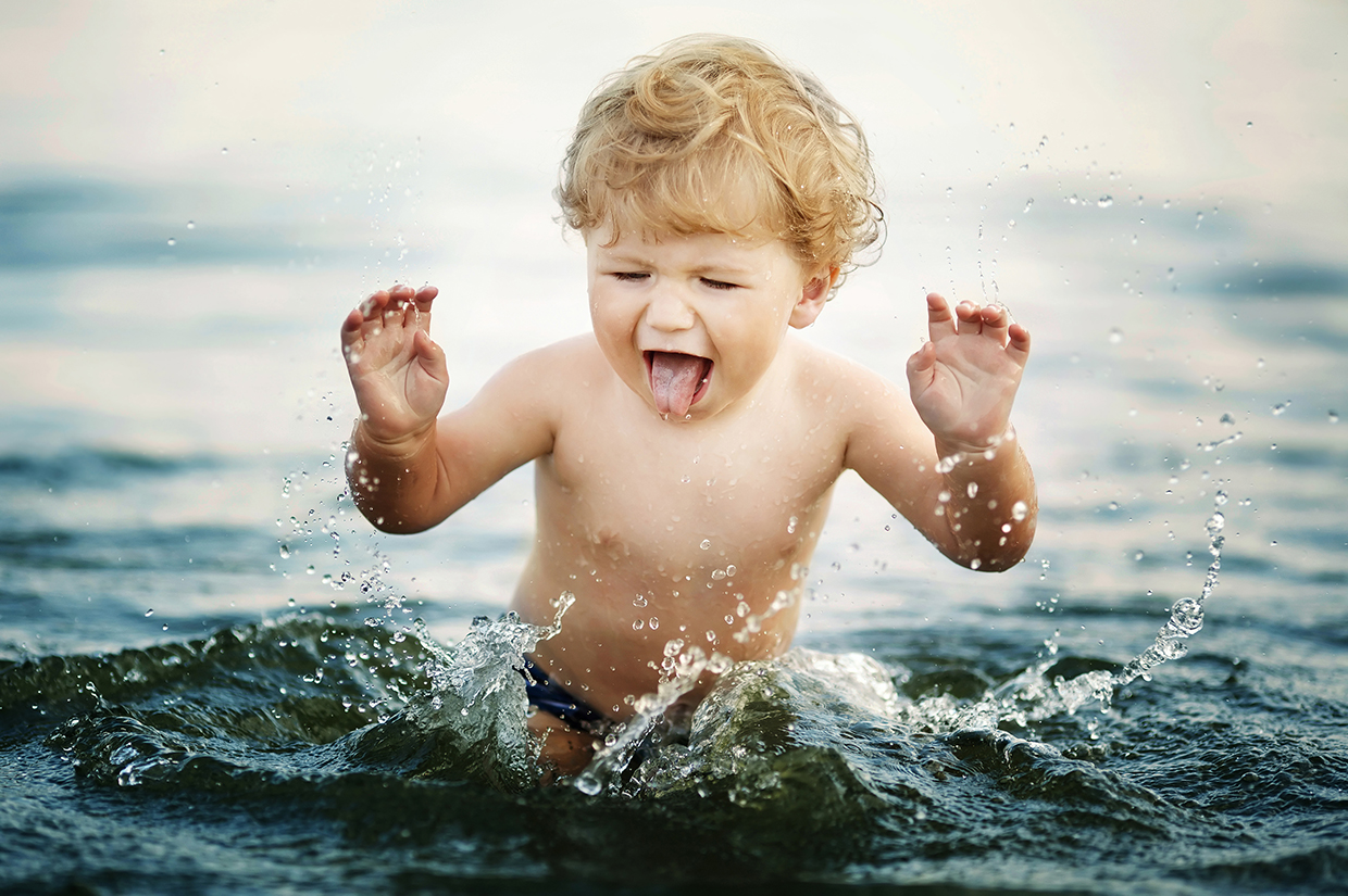 Andare al mare fa bene ai bambini